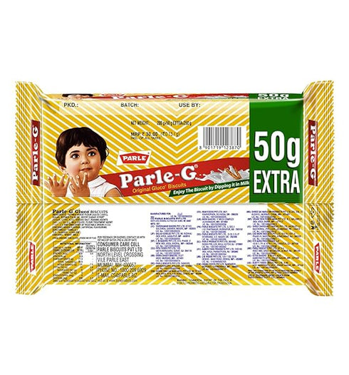 Parle G Original Gluco Cookie 250gm