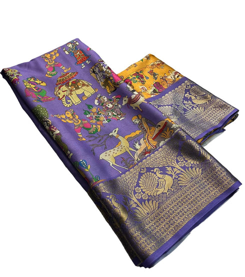 Vasthrlay Saree Floral Printed
