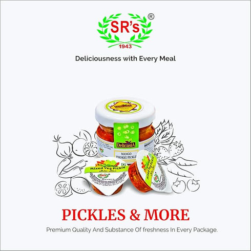DELICASIA (SR's)Mixed Veg Pickle 15 gm