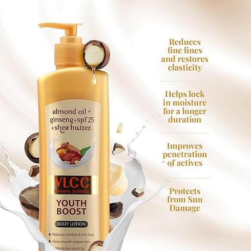VLCC Youth Boost Body Lotion SPF 25| PA+++ 400ml