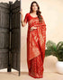 Vasthrlay Banarasi Traditional Unstitched Saree
