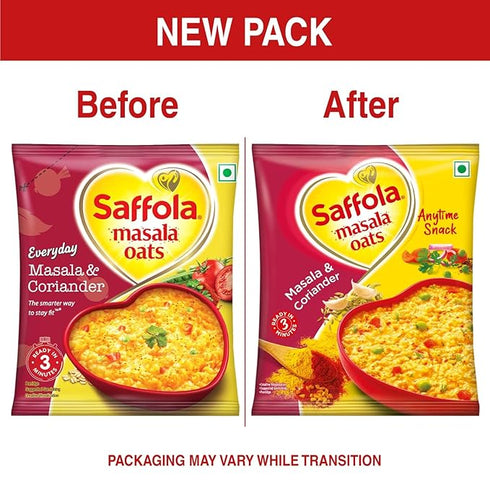 Saffola Masala Oats Masala and Coriander