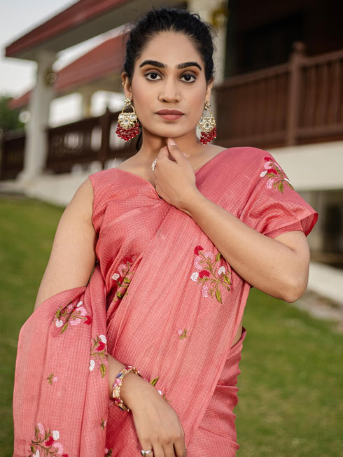 Vasthrlay Embroidered Unstitched Rt Ethnic Wear