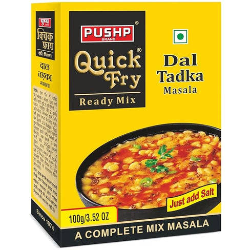 Pushp Brand - Ready to Cook Quick Fry Dal Tadka Masala