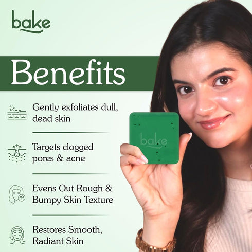 Bake 10% Aha + 1% Bha Scrub Treatment Soap