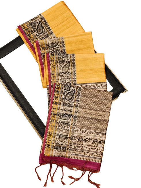Vasthrlay Traditional Printed Contast