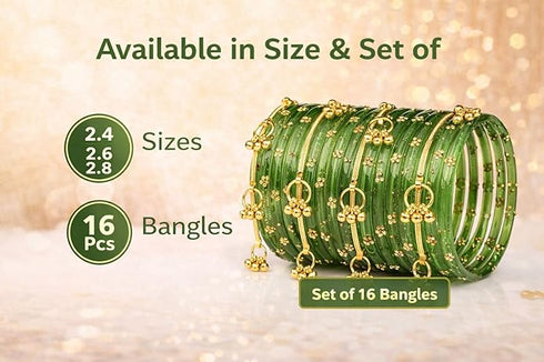 Glass Bangles for Women | Glass Kashmiri Chudi for Women & Girls