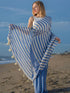 Vasthrlay Striped Digital Combination Musterdgreen