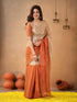 Vasthrlay Handloom Unstitched Beigegold Ethnic Wear
