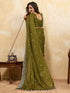 Vasthrlay Chiffon Striped Unstitched Sum Ethnic Wear