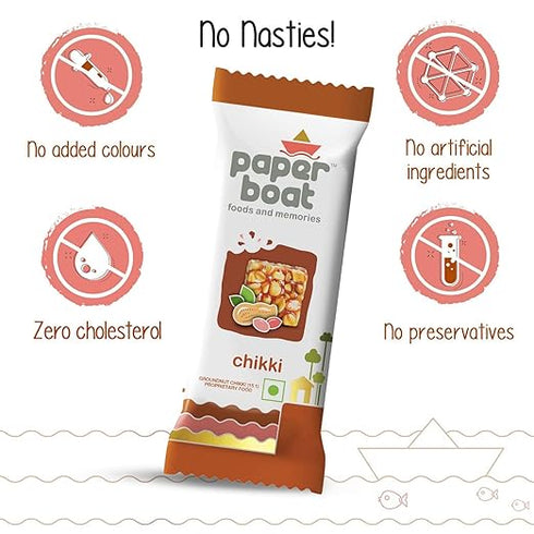 Paper Boat Chikki Jar 50 Pieces