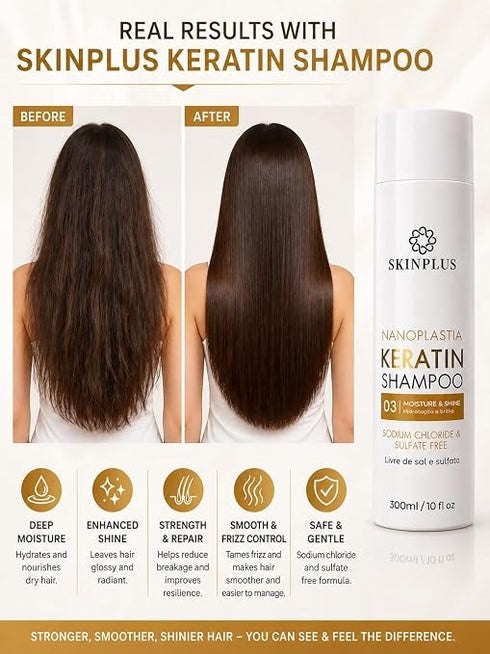 Skinplus professional Nanoplastia Keratin Shampoo