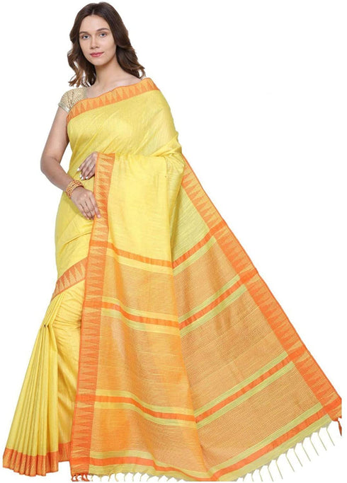 Vasthrlay Handloom Bhagalpuri Tample Border