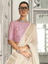 Vasthrlay Unstitched Multicolor Comfortable Friendly Saree