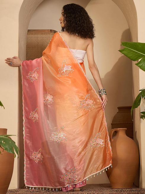 Vasthrlay Blouse Dusty Saree