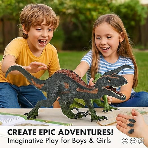 Jumbo Indoraptor Dinosaur Toy for Kids 3-12 Years