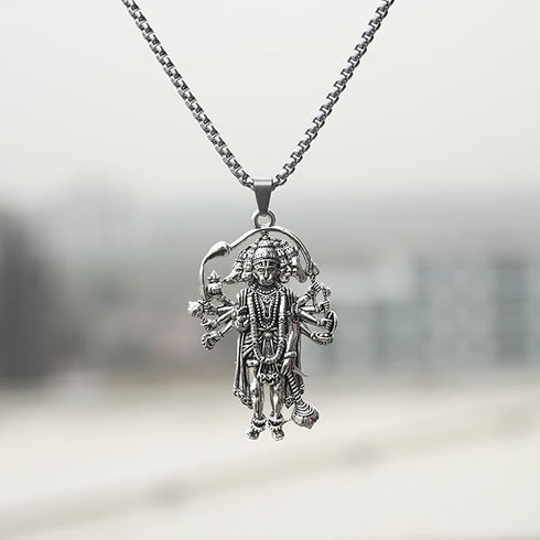 Japam Panchmukhi Hanuman Ji Necklace
