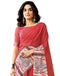 Vasthrlay Chanderi Printed Unstitched Orange Saree