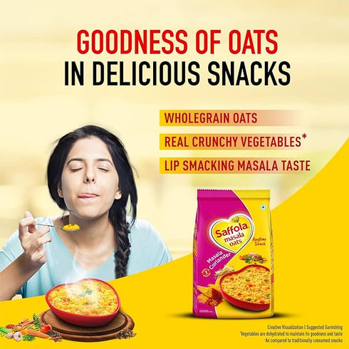 Saffola Masala Oats Masala and Coriander