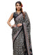 Vasthrlay Womens Printed Unstitched Red Saree