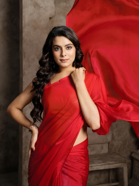 Vasthrlay Chiffon Saree