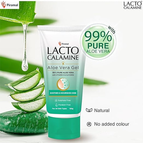 Lacto Calamine Aloe Vera Gel for Face