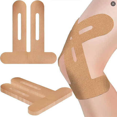 Akshify Precut Kinesiology Tape For Knees Pain Relief