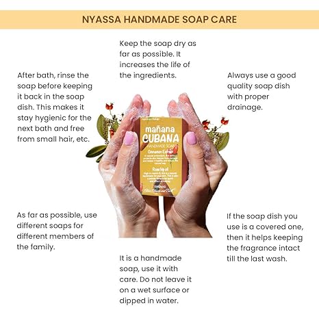 Nyassa Manana Cubana Handmade soap