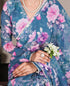 Vasthrlay Georgette Printed Valmoti Border