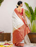 Vasthrlay Weaving White1 White Saree