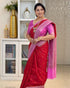 Vasthrlay Magenta Traditional Saree