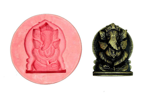 Claysphere Bhuvanpati Ganesha Silicone Mould (Small)