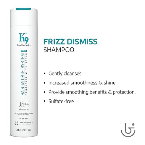 Beauty Garage K9 Frizz Dismiss Shampoo | Conditioner