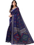 Vasthrlay Womens Printed Unstitched Beige Saree