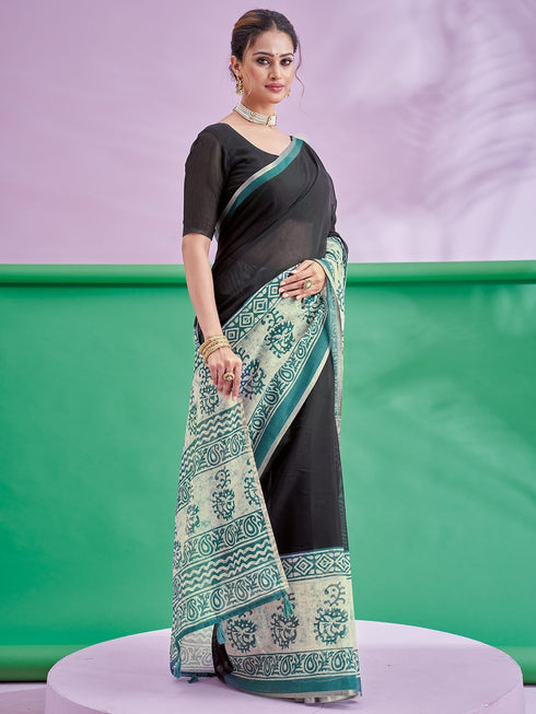Vasthrlay Abstract Printed Unstitched Hs Ethnic Wear