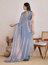 VasthrlayBoarder Unstitched Chhaava Gajari Free Ethnic Wear
