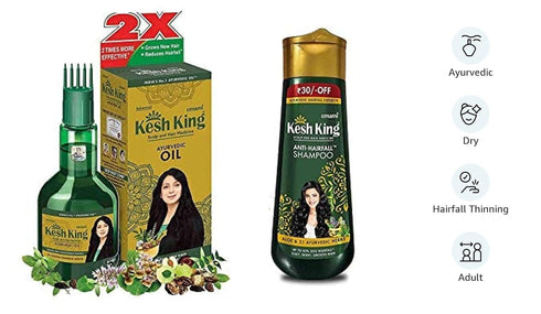 Kesh King Ayurvedic Scalp and Hair Oil