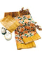 Vasthrlay Tussar Printed Contrast