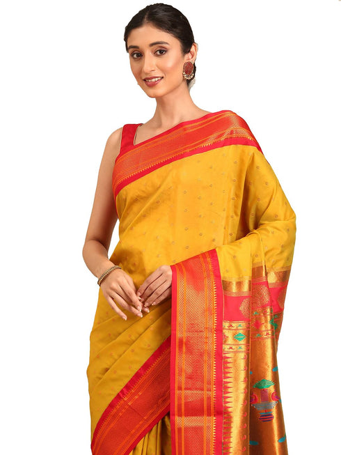 Vasthrlay Paithani Bottle Saree
