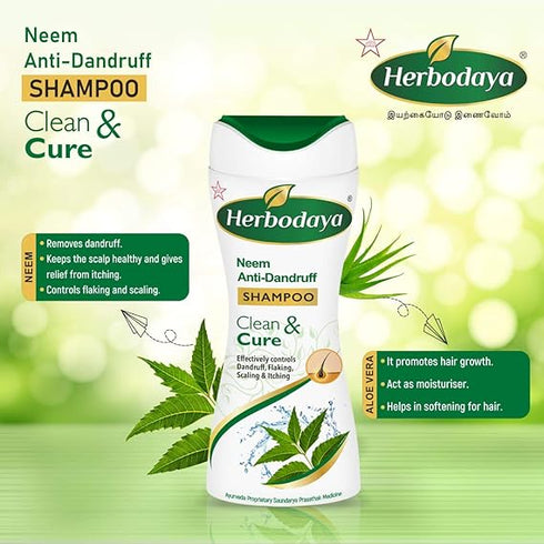 Herbodaya Neem Anti-Dandruff Shampoo