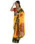 Vasthrlay Georgette Bandhani Unstitched Maroon Saree