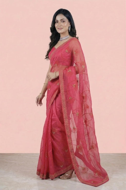 Vasthrlay Embroidered Swarovski Ethnic Wear