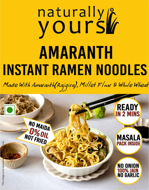 Naturally Yours Amaranth Instant Ramen Noodles