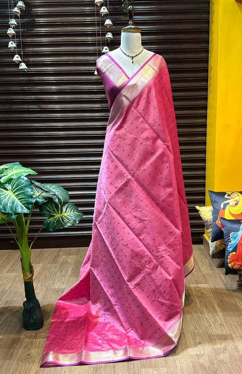 Vasthrlay Tussar Saree Butties