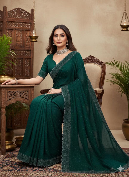 Vasthrlay Chiffon Saree
