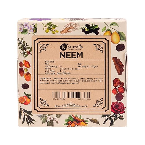 Naturalis Essence of Nature Handmade Soap With Natural Neem Oil