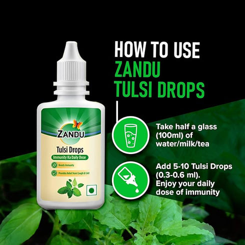 Zandu Tulsi Drops 32ml