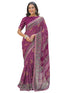 Vasthrlay Sequins Embroidery Black Saree