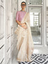 Vasthrlay Unstitched Multicolor Comfortable Friendly Saree