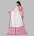 Vasthrlay Cotton Blue White Saree